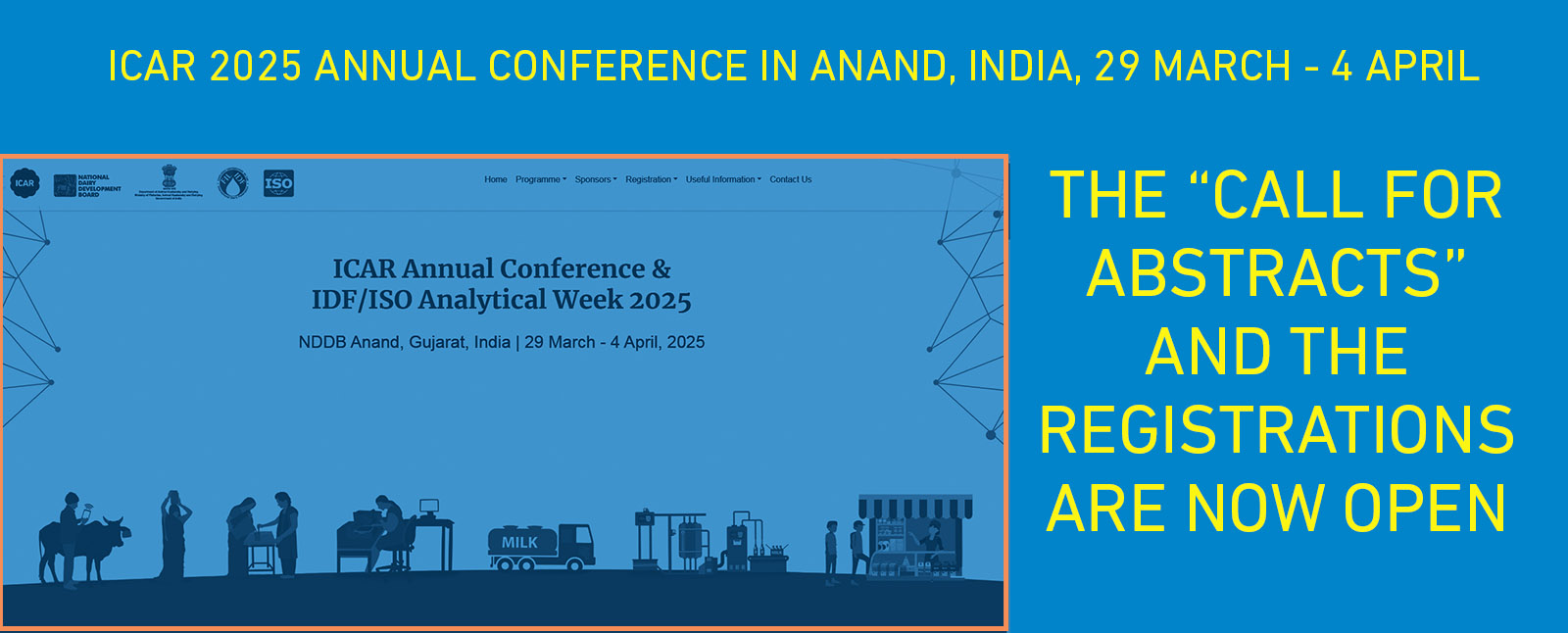 Call for Abstracts and Registrations Open for Anand 2025 Conference